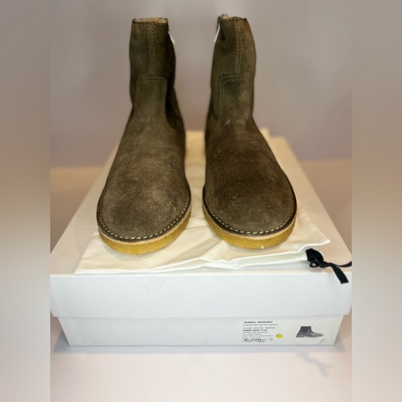 Clann Shearling Velvet Boots - Picture 2 of 14